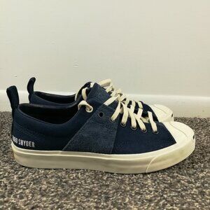 Converse Todd Snyder x Jack Purcell Todd Snyder Mens Sz 8 Blue Obsidian Shoes